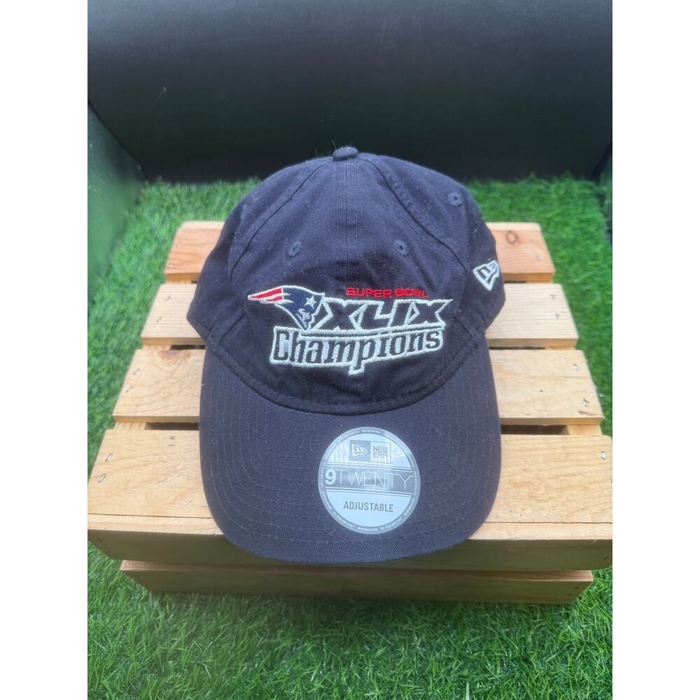 New Era 9TWENTY New England Patriots Super Bowl XLIX Champions Hat Adj